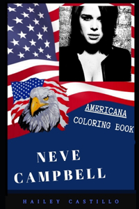 Neve Campbell Americana Coloring Book
