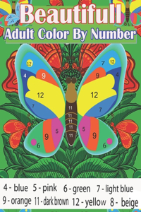 Beautifull Adult Color By Number
