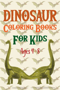 Dinosaur Coloring Books For Kids Ages 4-8