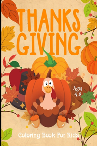 Thanksgiving Coloring Books For Kids