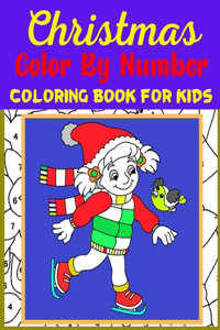 Christmas Color By Number Coloring Book For Kids