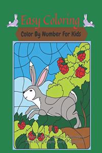 Easy Coloring Color By Number For Kids