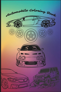 Automobile Coloring Book