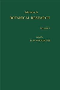 Advances in Botanical Research V9 APL