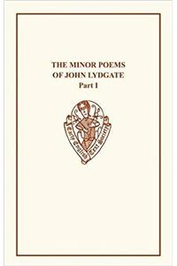 John Lydgate the Minor Poems