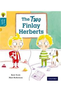 Oxford Reading Tree Story Sparks: Oxford Level  9: The Two Finlay Herberts