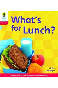 Oxford Reading Tree: Level 4: Floppy's Phonics Non-Fiction: What's for Lunch?