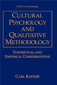 Cultural Psychology and Qualitative Methodology