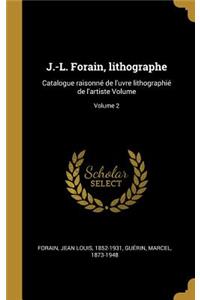 J.-L. Forain, lithographe