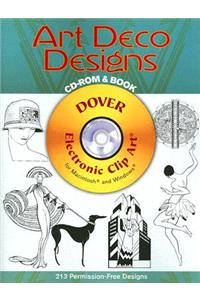 Art Deco Designs CD-ROM and Book