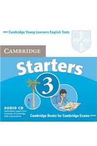 Cambridge Young Learners English Tests Starters 3 Audio CD