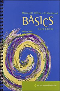 Microsoft Office V.X Macintosh Basics