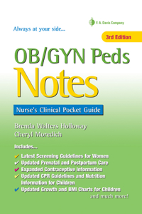 Ob/GYN Peds Notes