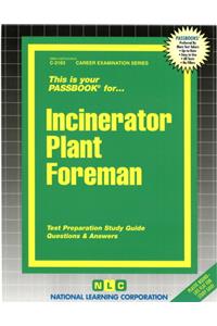 Incinerator Plant Foreman