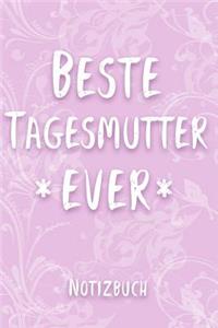 Beste Tagesmutter Ever Notizbuch
