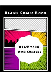 Blank Comic Book (Draw Your Own Comics)