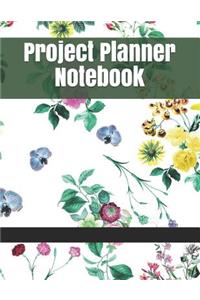 Project Planner Notebook: Project Management Note Pads Project and Task Organization Project Manager Notepad Project Planner Tracker Business Planner Notebook Organize Notes 