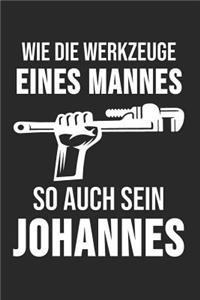 Wie Die Werkzeuge Eines Mannes So Auch Sein Johannes
