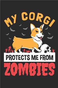 My Corgi Protects Me from Zombies