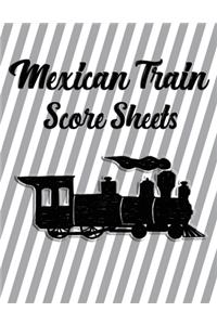 Mexican Train Score Sheets