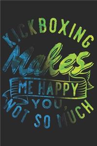Kickboxen Notizbuch
