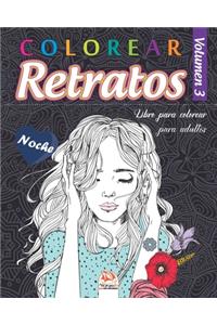 Colorear Retratos 3 - Noche