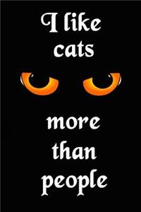 I Like Cats More Than People