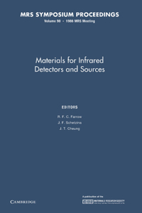 Materials for Infrared Detectors and Sources: Volume 90