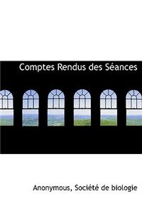 Comptes Rendus Des S Ances