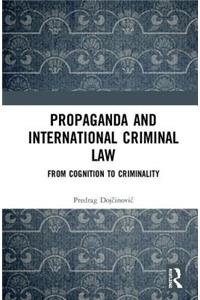 Propaganda and International Criminal Law