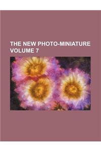 The New Photo-Miniature Volume 7