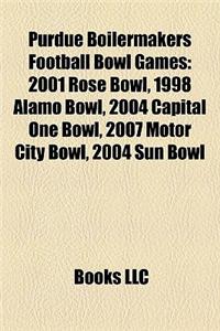 Purdue Boilermakers Football Bowl Games
