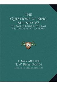 The Questions of King Milinda V2