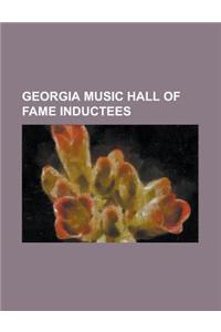 Georgia Music Hall of Fame Inductees