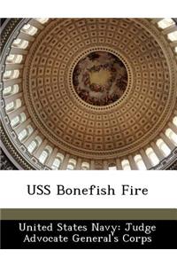 USS Bonefish Fire