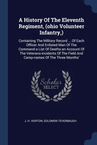 History Of The Eleventh Regiment, (ohio Volunteer Infantry, )