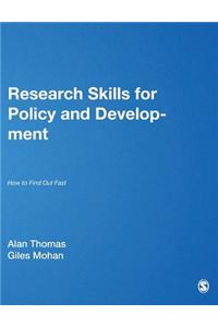 Research Skills for Policy and Development