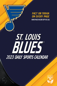 St Louis Blues 2023 Box Calendar