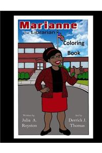 Marianne the Librarian Coloring Book