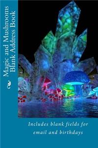 Magic and Mushrooms Blank Address Book