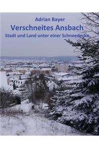 Verschneites Ansbach