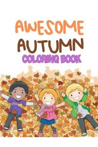 Awesome Autumn Coloring Book