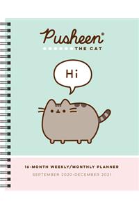 Pusheen 16-Month 2020-2021 Weekly/Monthly Planner Calendar