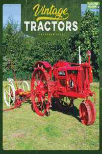 2023 Vintage Tractor Wall Calendar Plastic Free