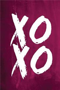 Chalkboard Journal - XOXO (Pink)