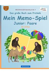 BROCKHAUSEN Bastelbuch Bd. 4 - Das große Buch zum Prickeln - Mein Memo-Spiel Junior