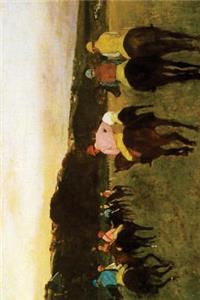 ''Race Horses at Longchamp'' by Edgar Degas - 1874