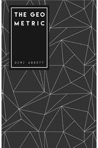 The Geo Metric: Password Journal & Password Keeper (Black Geometric Design)