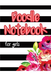Doodle Notebook For Girls