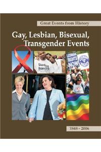 Great Events from History: Gay, Lesbian, Bisexual, Transgender Events
